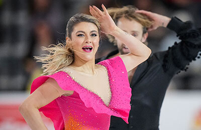 Жан-Люк Бэйкер, Кейтлин Гавайек, Грейси Голд, Эмбер Гленн, Елизавета Худайбердиева, Анастасия Скопцова, танцы на льду, сборная США, Гран-при, Гран-при США