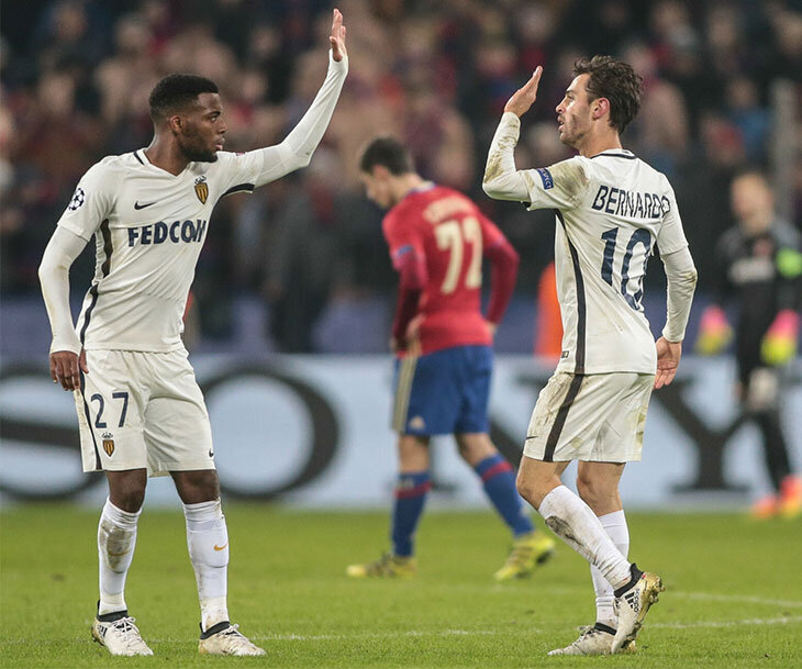 Бернарду Силва и Тома Лемар – звезды золотого «Монако». Их пути разошлись – чтобы пересечься в плей-офф этой ЛЧ