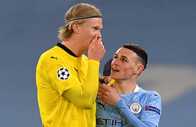 Эрлинг Холанд, премьер-лига Англия, Пеп Гвардиола, Джек Грилиш, Манчестер Сити, Филип Фоден