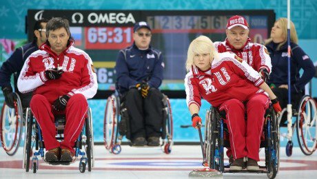 Результаты керлинга на Паралимпийских играх в Ханты-Мансийске