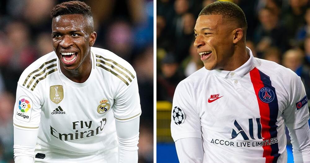 Винисиус Жуниор, Килиан Мбаппе, Карло Анчелотти, Реал Мадрид, ПСЖ