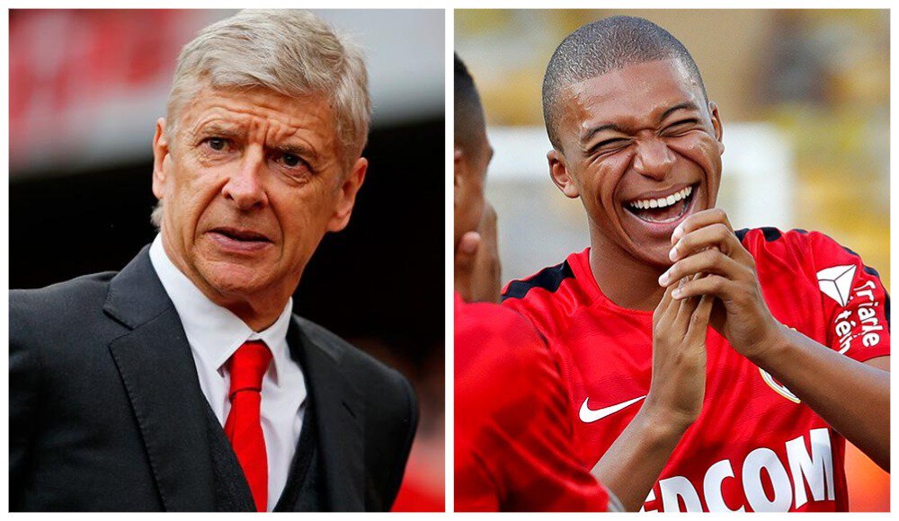 Клубы, Килиан Мбаппе, Арсен Венгер, ПСЖ, Арсенал, Лига чемпионов УЕФА