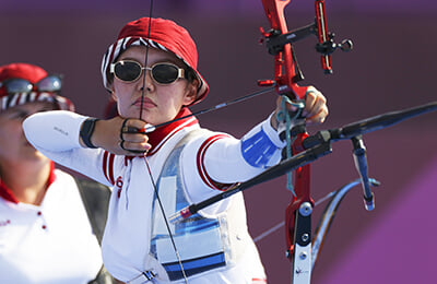 сборная России жен, стрельба из лука, Елена Осипова, Светлана Гомбоева, Токио-2020, Ксения Перова, сборная Южной Кореи жен