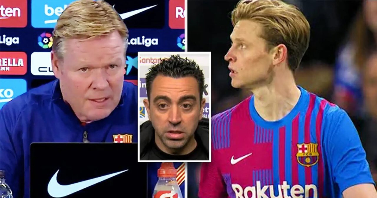 Барселона, Френки де Йонг, Клубы, Роналд Куман