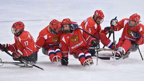 Результаты следж-хоккея на Паралимпийских играх в Ханты-Мансийске