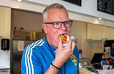 Сборная Швеции по футболу, Хальмстад, Янне Андерссон, высшая лига Швеция