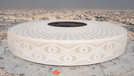 Стадион Аль-Тумама в Дохе на ЧМ-2022