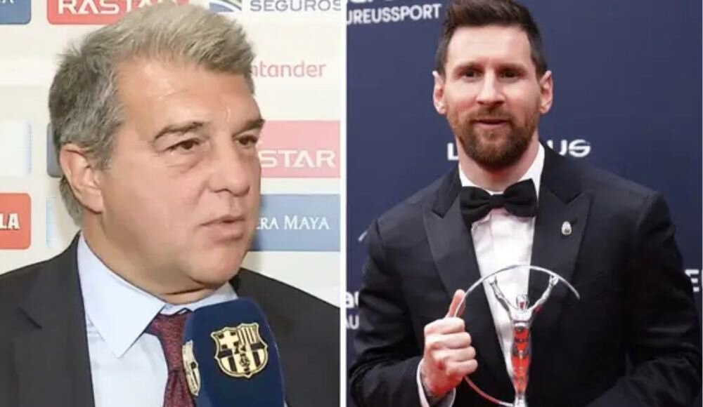 Лионель Месси, Жоан Лапорта, Барселона, Клубы, Ла Лига