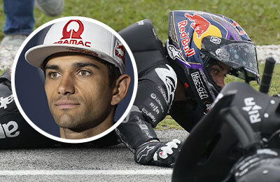 Старт-кошмар для нового чемпа MotoGP: крэш до переломов на первых же кругах года