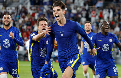 Кай Хавертц, Челси, Сесар Аспиликуэта, Мохамед Салах, чемпионат мира среди клубов, премьер-лига Англия, Палмейрас