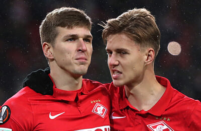 Александр Соболев, Лучано Спаллетти, Михаил Игнатов, Квинси Промес, Александр Селихов, Виктор Мозес, Дрис Мертенс, Калиду Кулибали, Наполи, Спартак, Руй Витория, Самюэль Жиго, Элиф Элмаз, Георгий Джикия, Лига Европы УЕФА