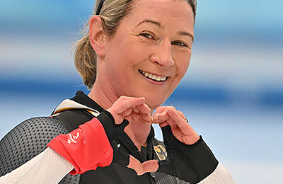 3000 м (коньки), 5000 м (коньки), Клаудия Пехштайн, Олимпиада-2022