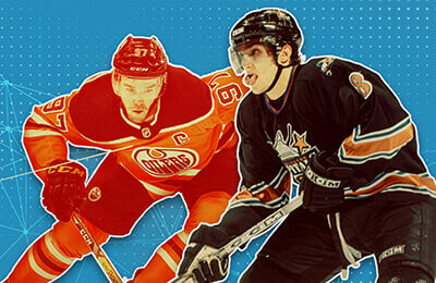 Эрик Линдрос, Евгений Кузнецов, НХЛ, Коннор Макдэвид, Эдмонтон, Сидни Кросби, Уэйн Гретцки, Вашингтон, Александр Овечкин, Алексей Ковалев, Ши Уэбер, Павел Буре, Сборная России по хоккею с шайбой, Сборная Канады по хоккею с шайбой