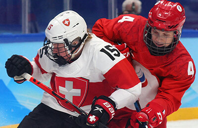 сборная России жен, олимпийский хоккейный турнир жен, Женская хоккейная лига, женский хоккей, сборная Швейцарии жен, Ванкувер-2010, Турин-2006, Сочи-2014, Пхенчхан-2018, Олимпиада-2022, Ольга Сосина, чемпионат мира жен