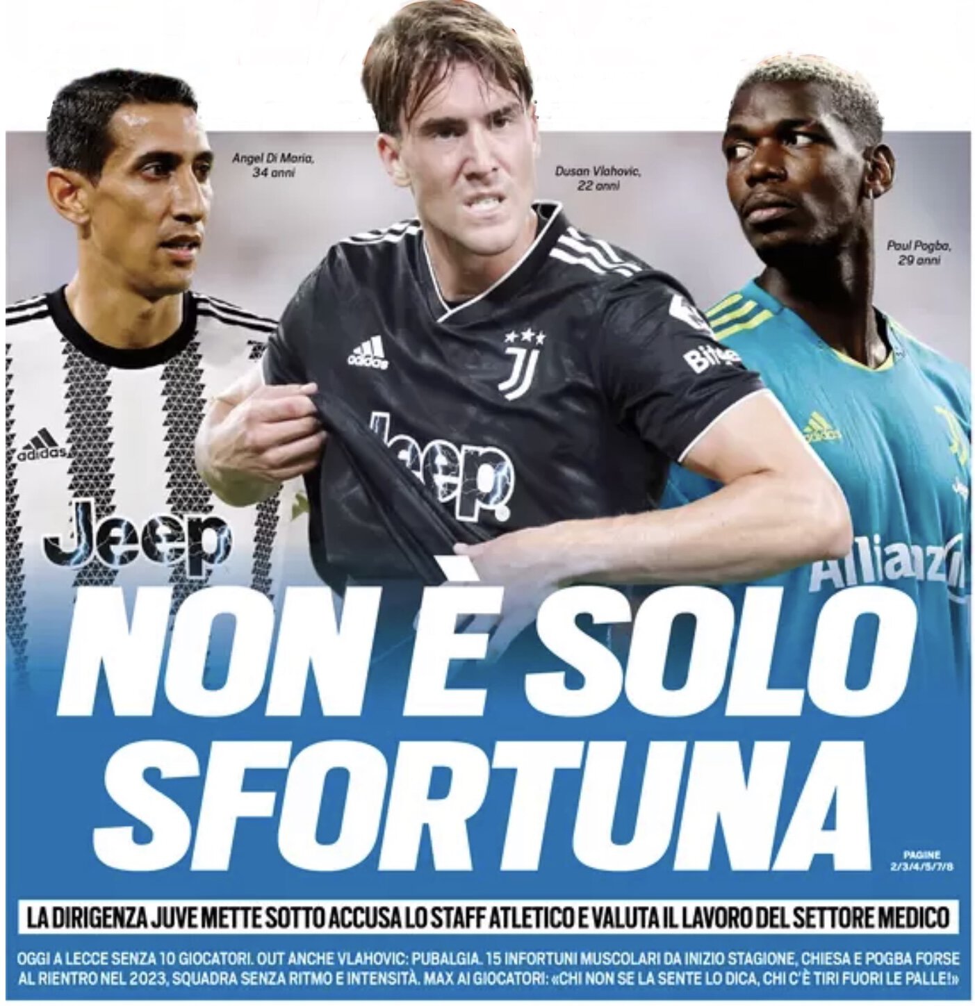 Это не только неудача. Заголовки Gazzetta, TuttoSport и Corriere за 29 октября