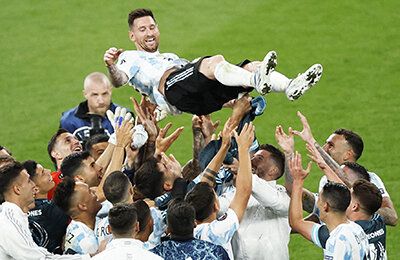 Сборная Аргентины по футболу, Лионель Месси, Финалиссима