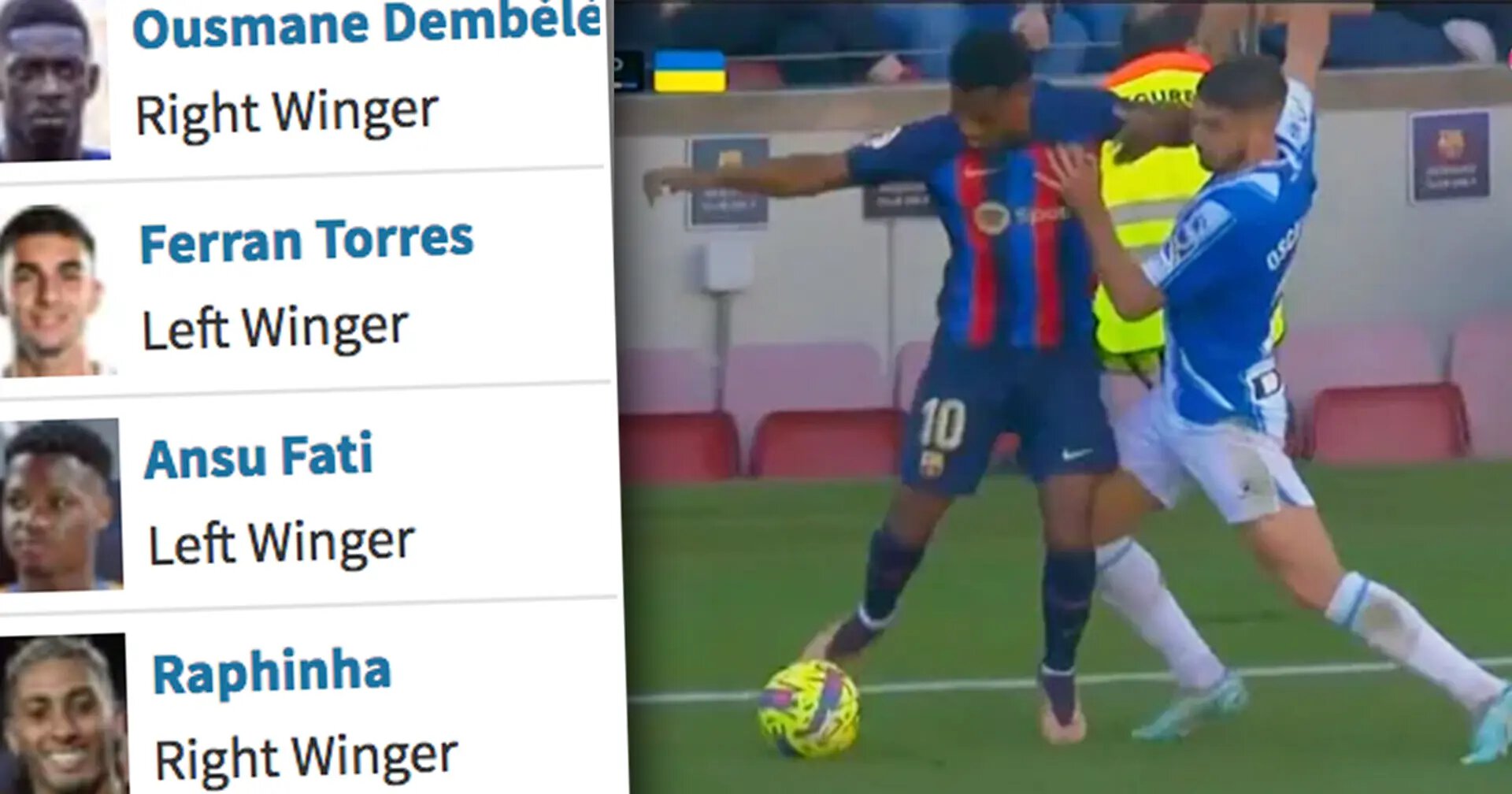 Рафинья Диас, Серджи Роберто, Барселона, Усман Дембеле, Ферран Торрес, Роберт Левандовски, Гави, Ансу Фати