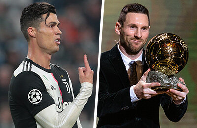 Криштиану Роналду, ПСЖ, Лионель Месси, Золотой мяч