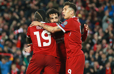 Лига чемпионов УЕФА, премьер-лига Англия, Мохамед Салах, Ливерпуль, Роберто Фирмино, Уотфорд, Садьо Мане