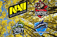 NAVI, Odium, Team Empire, Vega Squadron, Team Spirit