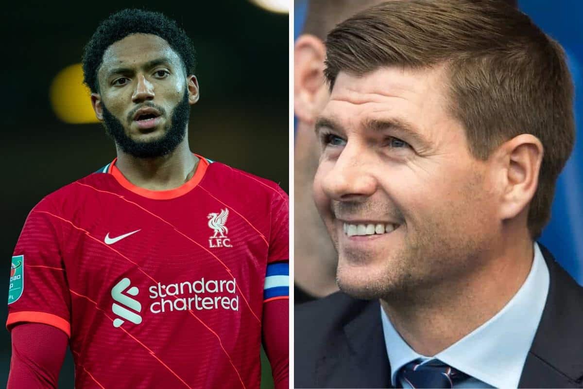 Джо Гомес – одна из приоритетных целей Джеррарда