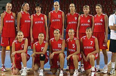 сборная России жен, Ольга Артешина, Светлана Абросимова, Татьяна Щеголева, Мария Степанова, Оксана Рахматулина, Шабтай Калманович, Илона Корстин