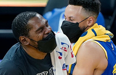 Голден Стэйт, НБА, Финикс, Кливленд, Юта, Клипперс, Лейкерс, Милуоки, Филадельфия, Денвер, Даллас, Атланта, Бруклин, Чикаго, Майами, Стефен Карри, Кевин Дюрэнт, Крис Пол, Леброн Джеймс, Миннесота, Никола Йокич, Пол Джордж, Дариус Гарлэнд, Демар Дерозан, Джеймс Харден, Яннис Адетокумбо, Донован Митчелл, Лука Дончич, Джоэл Эмбиид, Карл-Энтони Таунс, Джимми Батлер, Трэй Янг