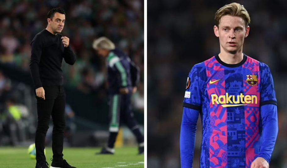 Френки де Йонг, Барселона, Хави, Клубы, Манчестер Юнайтед