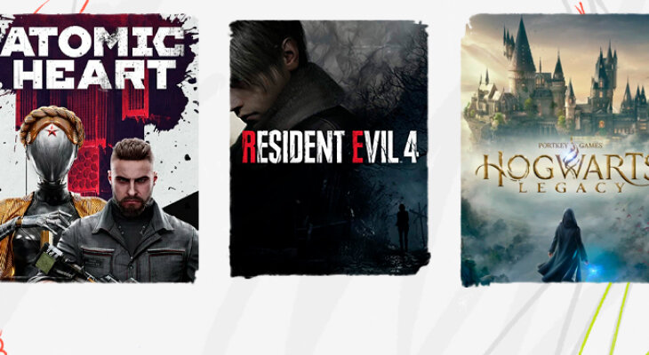 Resident Evil 4 Remake, Hogwarts Legacy, Dead Space Remake, Hi-Fi Rush, компьютерные игры, Atomic Heart