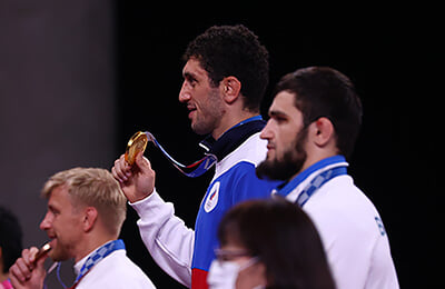 Олимпийская сборная России, Токио-2020, Муслим Гаджимагомедов, Заурбек Сидаков, Гульназ Хатунцева (Бадыкова), Мария Новолодская, Зенфира Магомедалиева