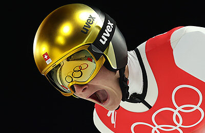 Олимпиада-2022, фото, прыжки с трамплина