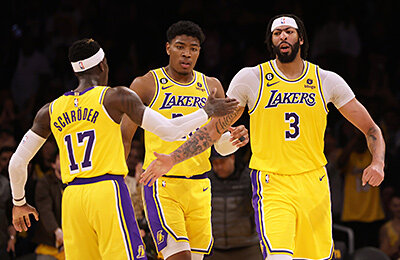 НБА, Леброн Джеймс, Энтони Дэвис, Малик Бизли, Джарред Вандербилт, Д’Анджело Расселл, Лейкерс
