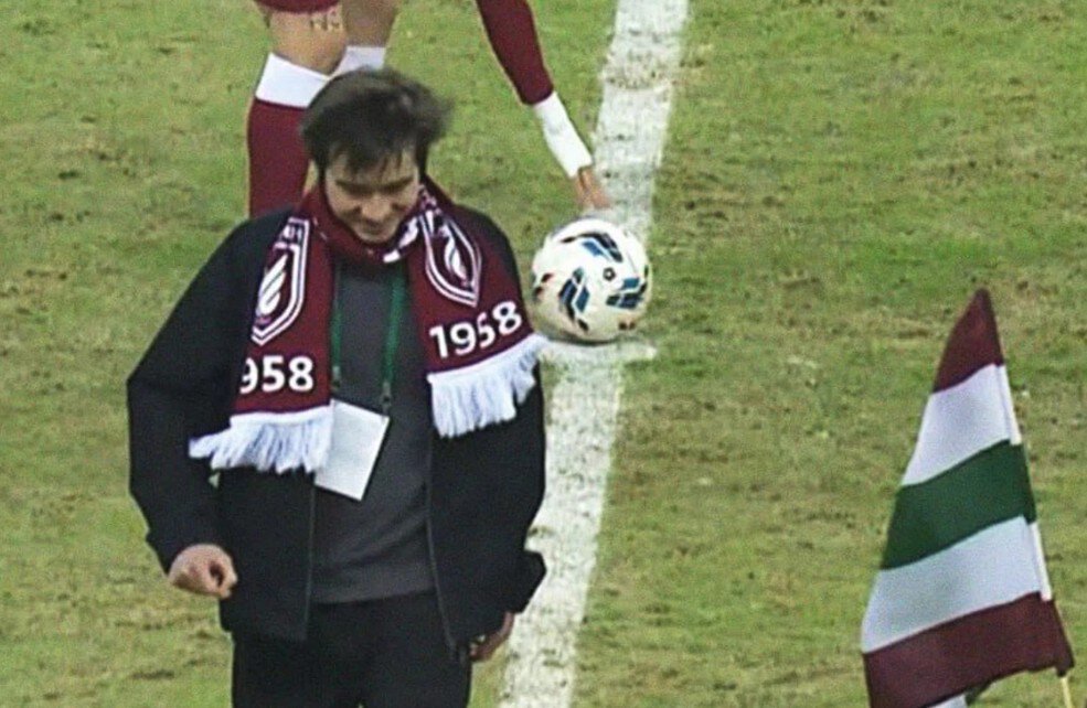 Silent поддержал «Рубин» в РПЛ! Нанес символический удар по мячу