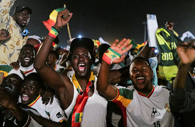 болельщики, Эдуар Менди, Калиду Кулибали, Садьо Мане, Сборная Сенегала по футболу, Кубок Африки