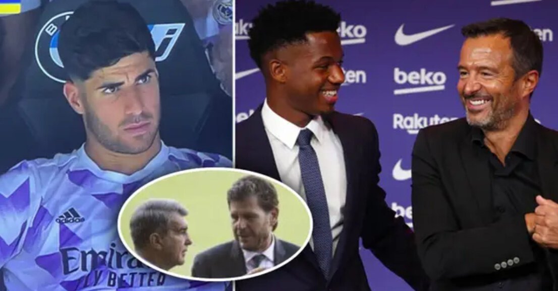 Матеу Алемани, Жоан Лапорта, Ансу Фати, Жоау Канселу, Алекс Бальде, Марко Асенсио, Бернарду Силва, Рубен Невеш, Барселона, Клубы