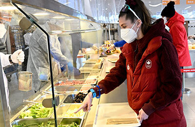 Юлия Ступак (Белорукова), Олимпийская сборная России, Валерия Каюмова (Васнецова), Владислав Хадарин, Кристина Резцова, Олимпиада-2022, Питание