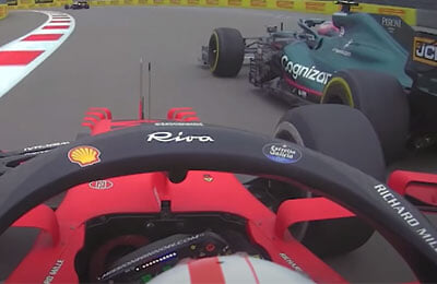 Формула-1, Феррари, Гран-при России, видео, техника, Шарль Леклер, Астон Мартин, Себастьян Феттель