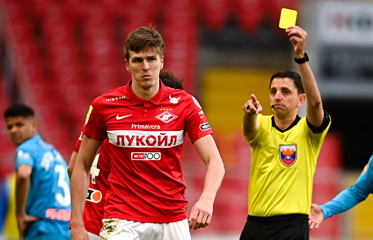 Павел Кукуян, Зенит, судьи, Спартак, Александр Селихов, премьер-лига Россия, Даниил Хлусевич