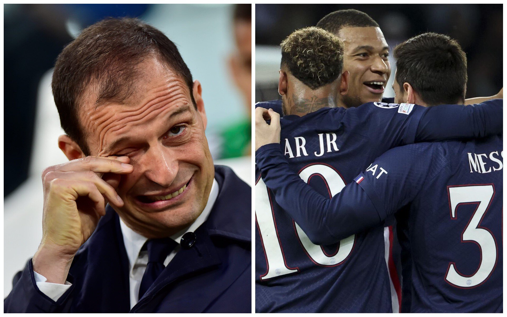 Лига чемпионов УЕФА, ПСЖ, Ювентус