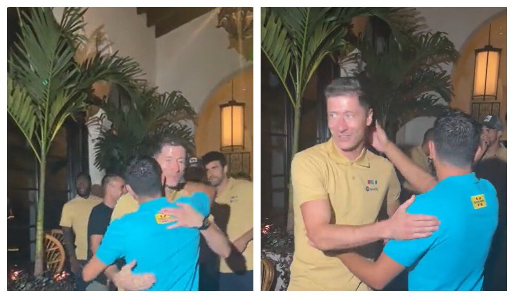 Хави, Роберт Левандовски, Клубы, Барселона