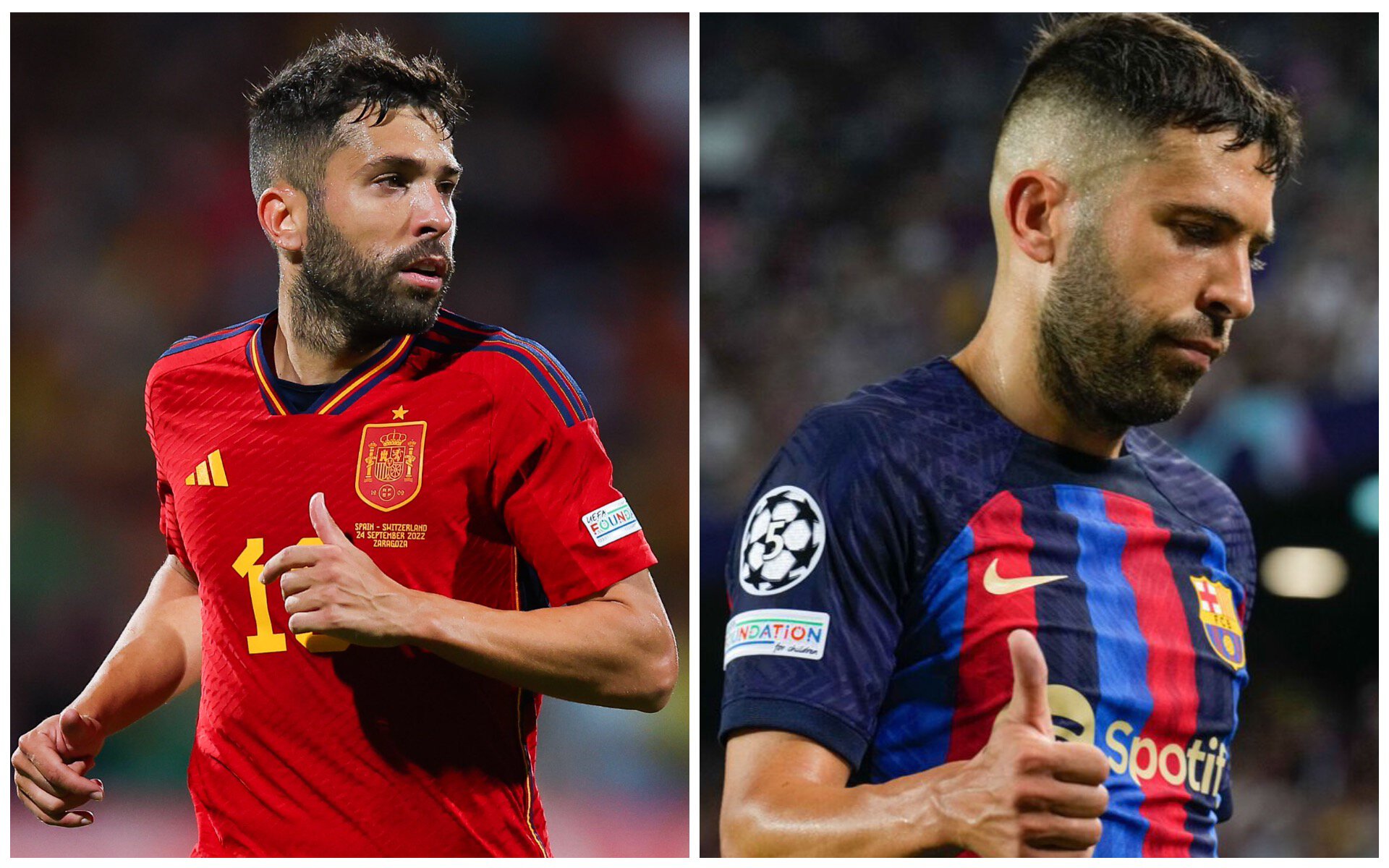 Сборная Испании по футболу, Жорди Альба, Барселона