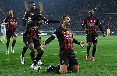 Златан Ибрагимович, Милан, Удинезе, рекорды, серия А Италия