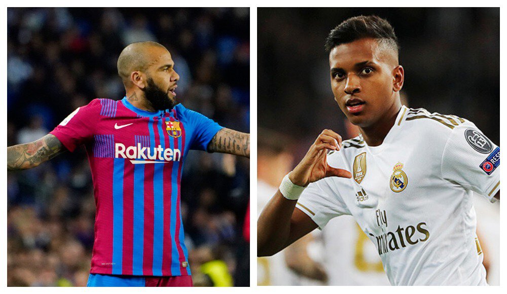 Дани Алвес, Родриго, Барселона, Реал Мадрид, ЧМ-2022, Сборная Бразилии по футболу