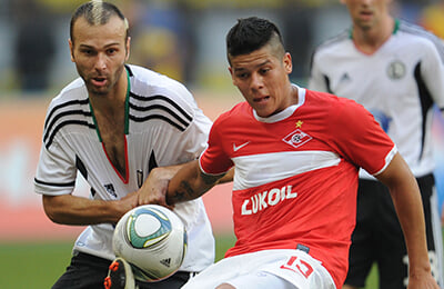 Лига Европы УЕФА, Спартак, Легия, премьер-лига Россия, Дмитрий Комбаров, Валерий Карпин, Мачей Рыбус, Януш Голь, Кирилл Комбаров