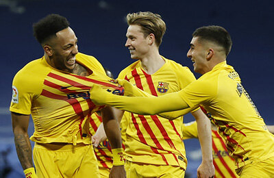 Усман Дембеле, Пьер-Эмерик Обамеянг, Рональд Араухо, Барселона, Реал Мадрид, Карим Бензема, Ла Лига