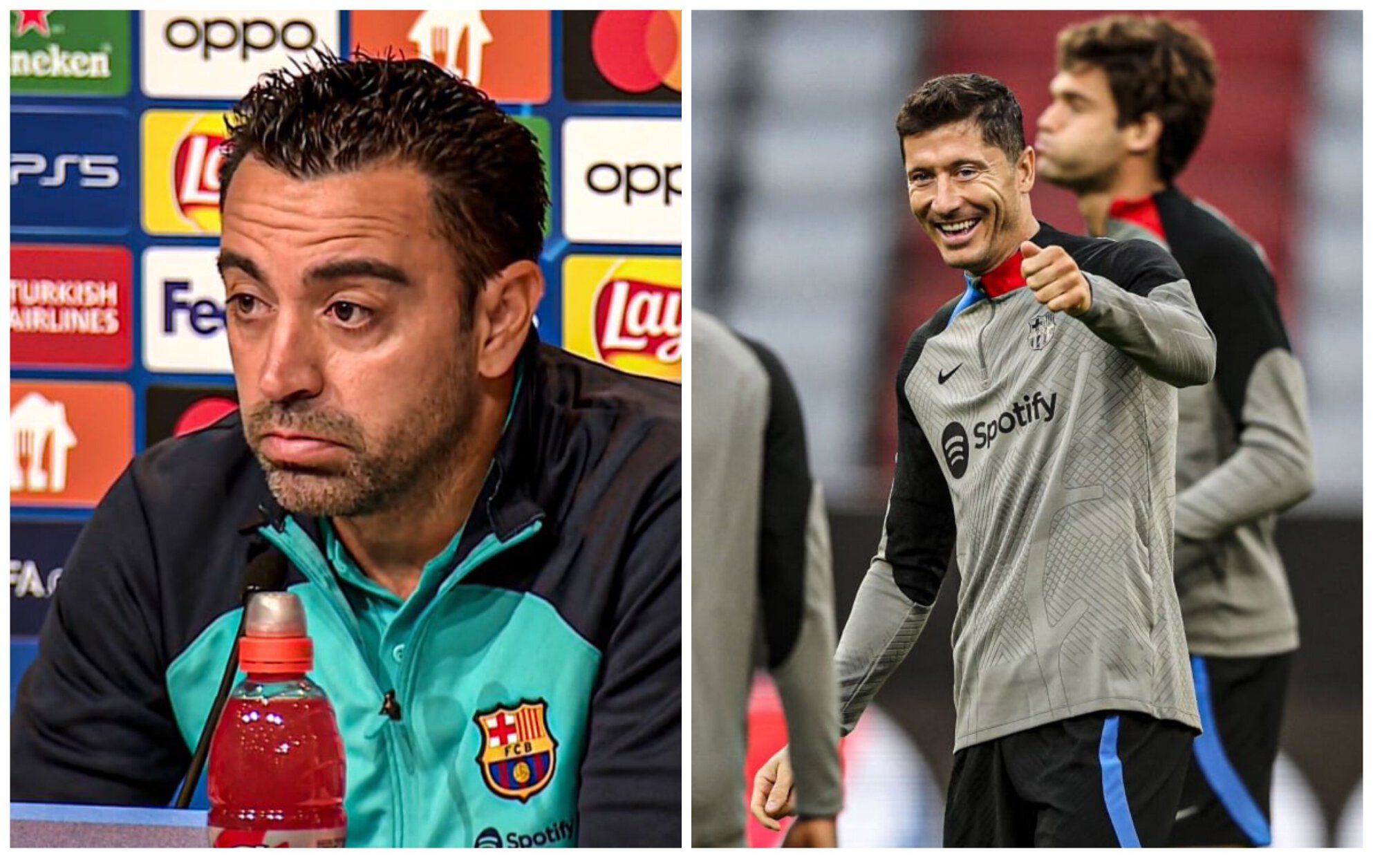 Роберт Левандовски, Хави, Барселона