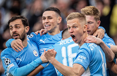 Лига чемпионов УЕФА, Фернандиньо, Карло Анчелотти, Кевин де Брюйне, Александр Зинченко, Карим Бензема, Пеп Гвардиола, Тони Кроос, тактика, Реал Мадрид, Давид Алаба, Манчестер Сити, Винисиус Жуниор