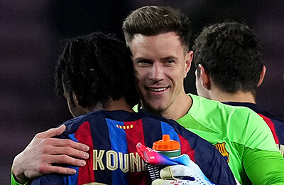 Барселона, Короткий Спортс, Ла Лига, Марк-Андре тер Стеген, Эрик Гарсия, Хави, Жюль Кунде, Рональд Араухо, Алекс Бальде, Жорди Альба