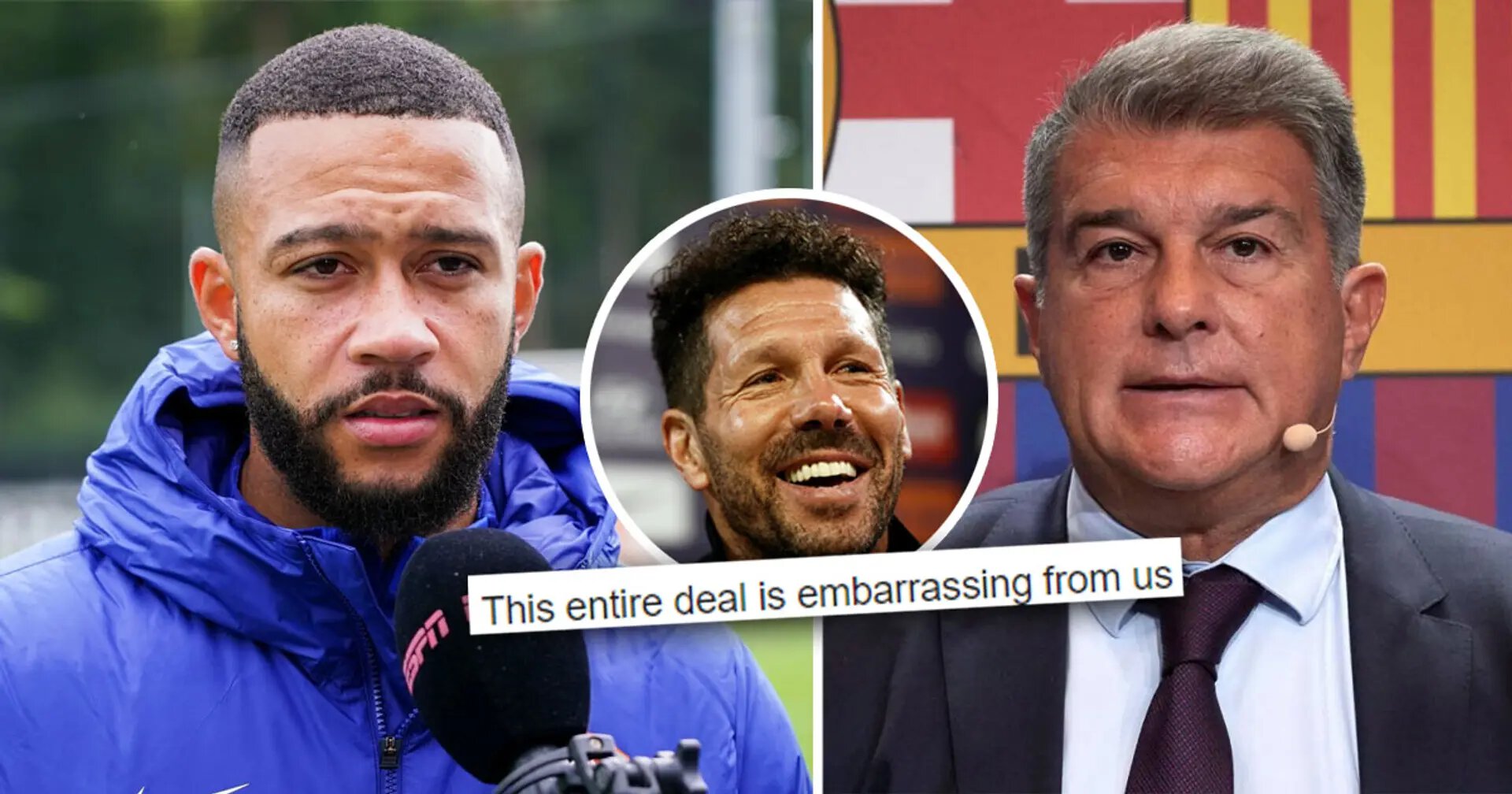 Барселона, возможные трансферы, Ла Лига, Мемфис Депай