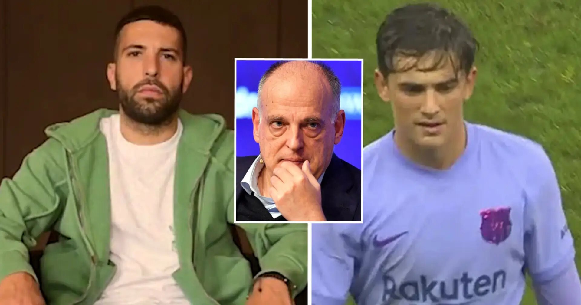 Клубы, Барселона, Ла Лига, Жорди Альба, Гави, Рональд Араухо